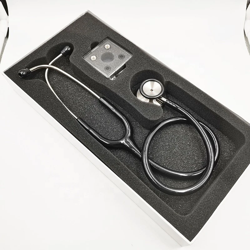 Stainless steel Professional cardiology Stethoscope package Stainless steel Professional cardiology Stethoscope package